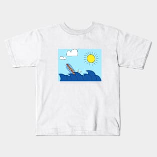 Worthylake Surfer Kids T-Shirt